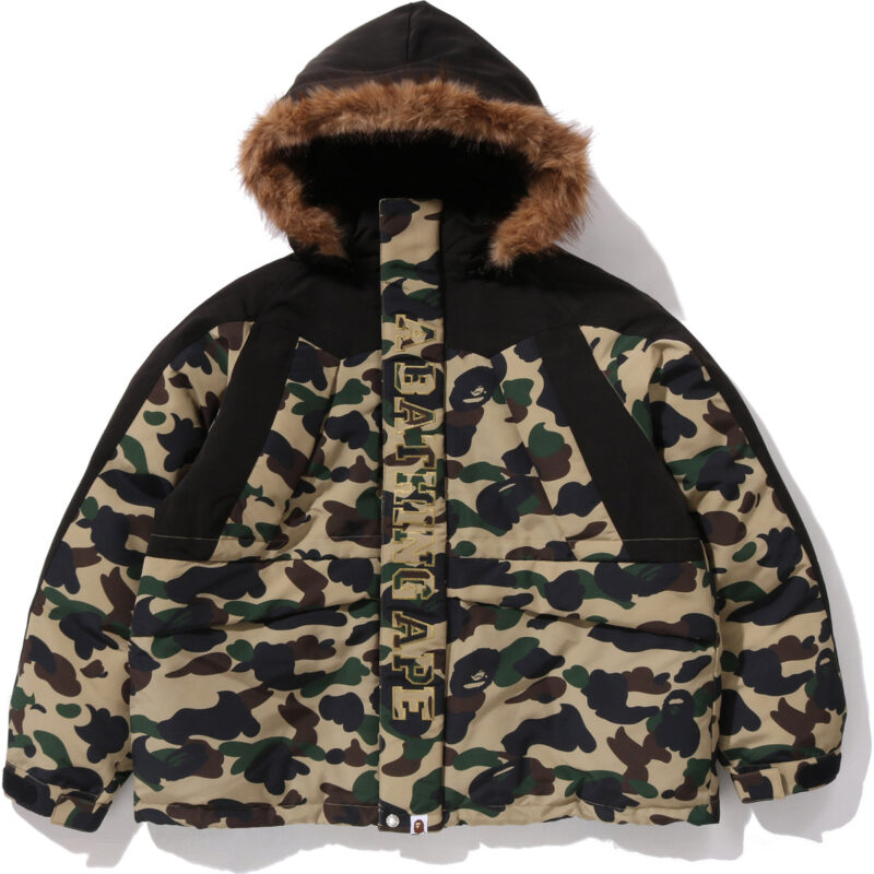 1ST CAMO SNOWBOARD DOWN JACKET MENS