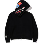 SHARK FULL ZIP KNIT HOODIE MENS