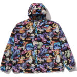 ART CAMO HOODED JACKET MENS