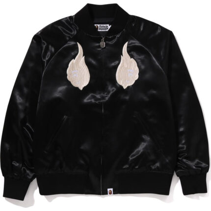 SKELETON LOGO SOUVENIR JACKET MENS