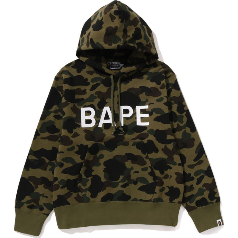 1ST CAMO PULLOVER HOODIE LADIES