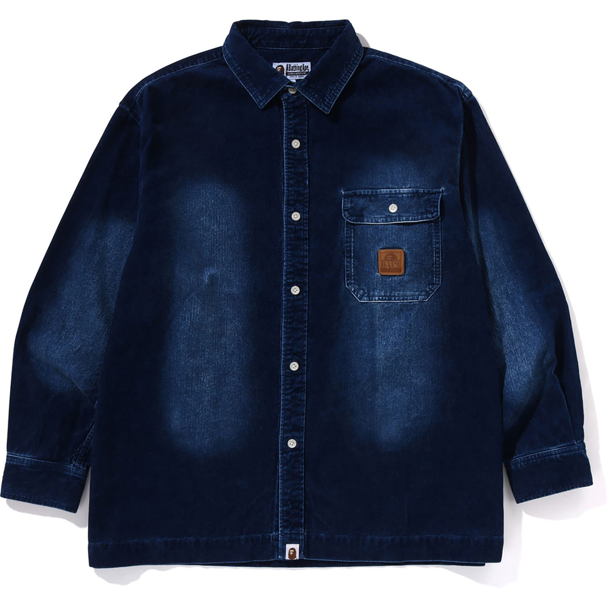 INDIGO DYE CORDUROY LS SHIRTS MENS INDIGO DYE CORDUROY LS SHIRTS MENS