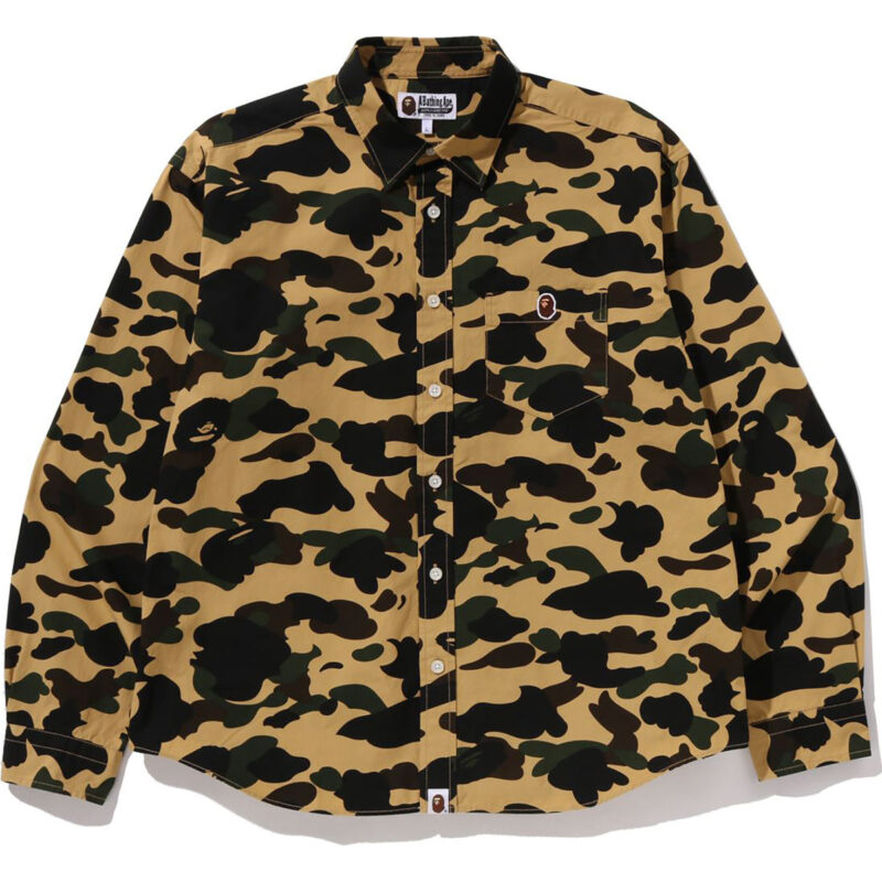 1ST CAMO ONE POINT RELAXED FIT LS SHIRT MENS