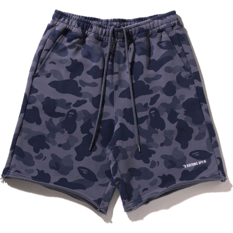 1ST CAMO HEAVY WASHED RELAXED FIT SWEAT SHORTS MENS