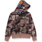 TREE EDGE CAMO SHARK FULL ZIP HOODIE LADIES