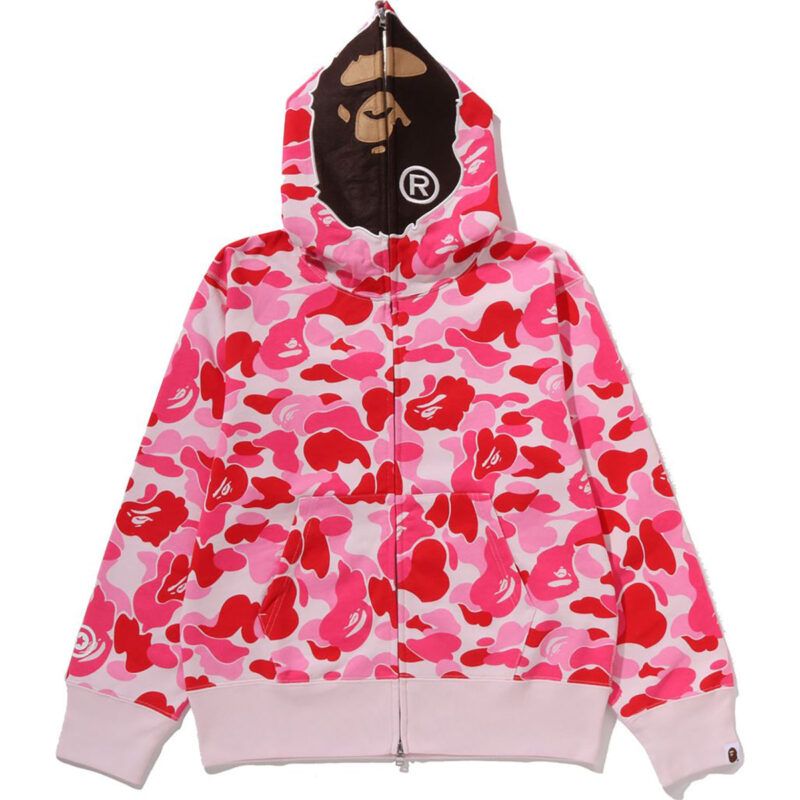 ABC CAMO 2ND APE FULL ZIP HOODIE LADIES