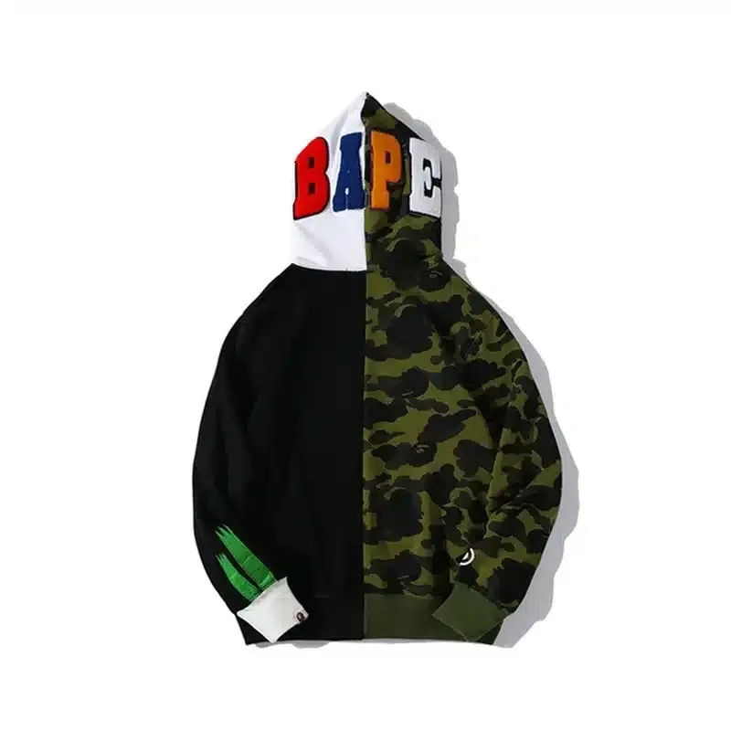 Ape BAPE Head X Panda Head Stitching Sweater