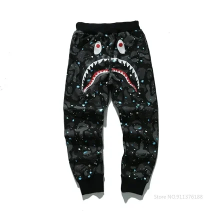 BAPE Camouflage Starry Night Thin Bape Shark Sweatpant
